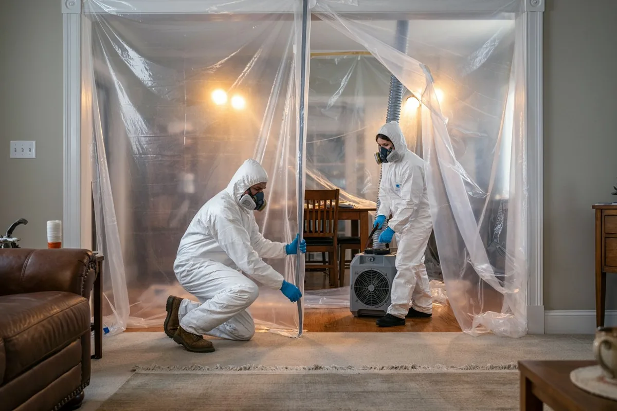 Mold removal in Metairie, LA