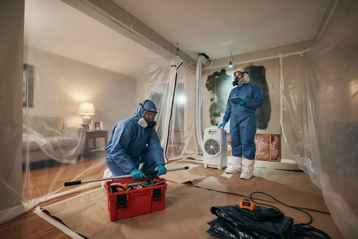 Whole-home mold remediation in Metairie, LA